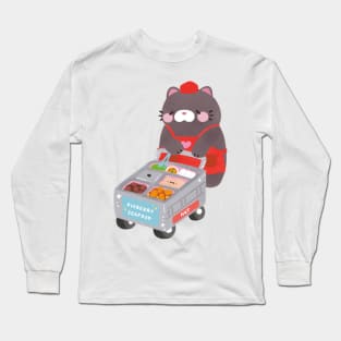 Cat Dimsum Cart Long Sleeve T-Shirt